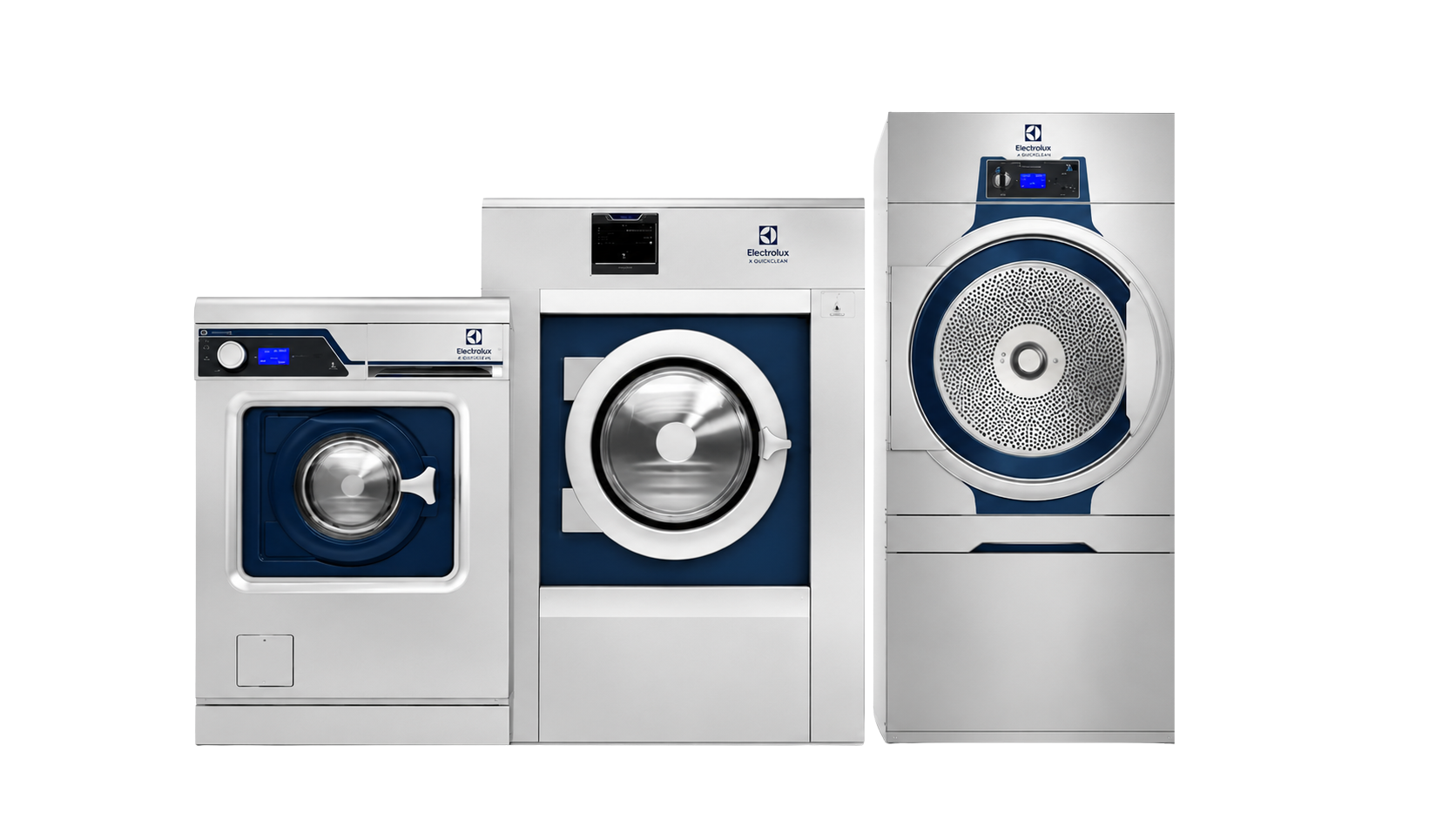 Left laundry machine
