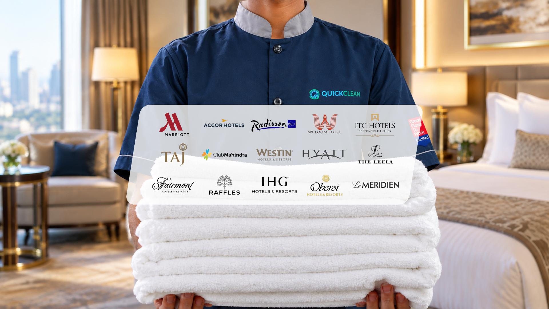 Hotel luxury linen operations