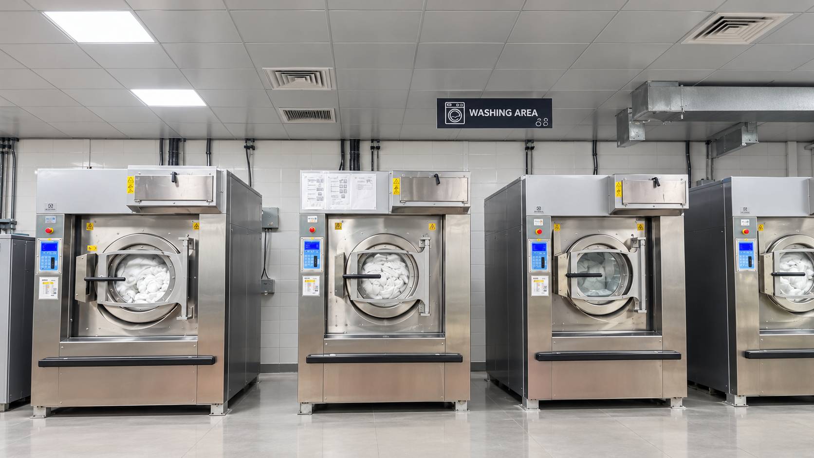 QuickClean commercial laundry operations